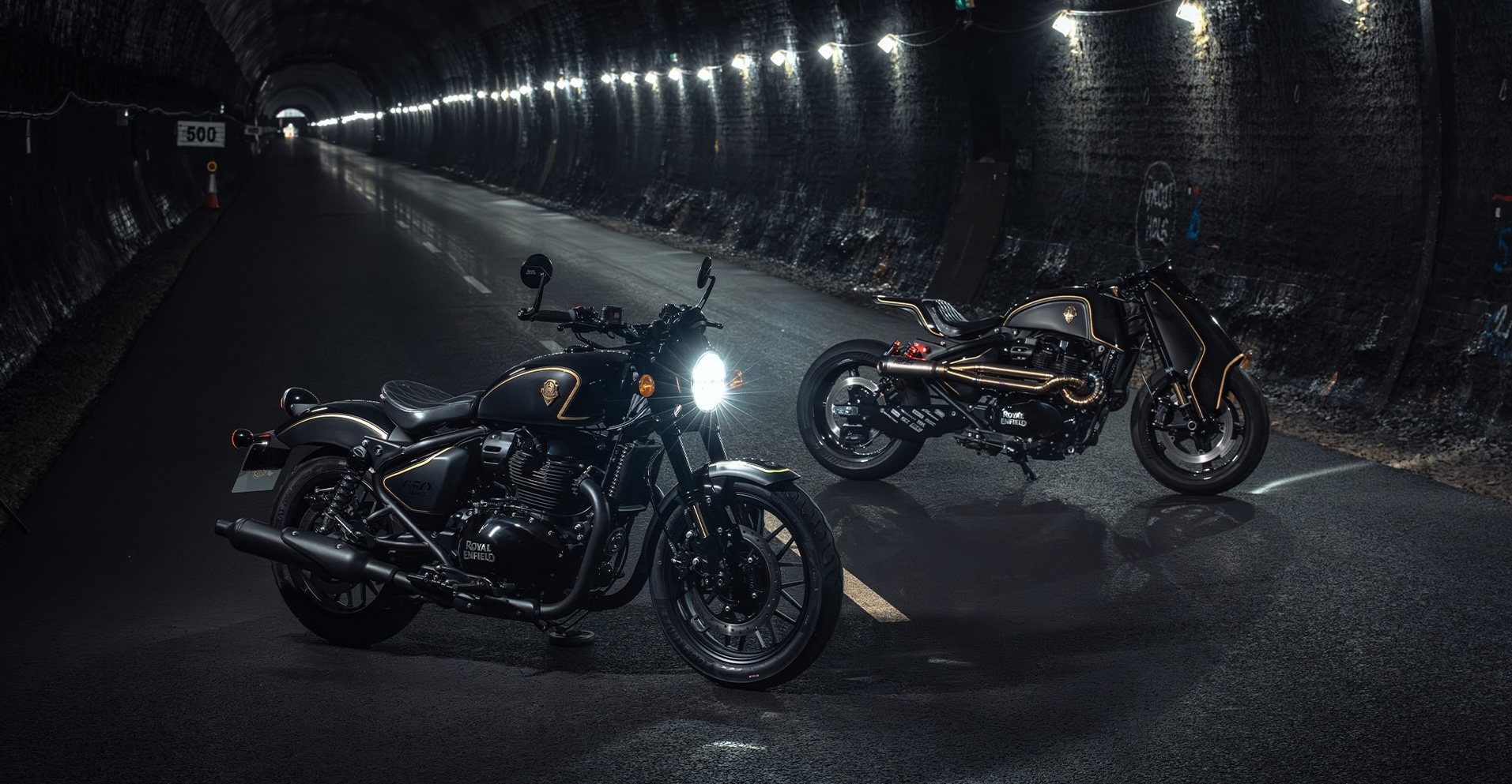 Royal Enfield Custom Tunnel